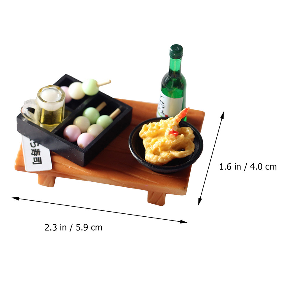 3Pcs Mini Sushi Realistic Deco - огляд і ціна Japanese Lifestyle In Japanese