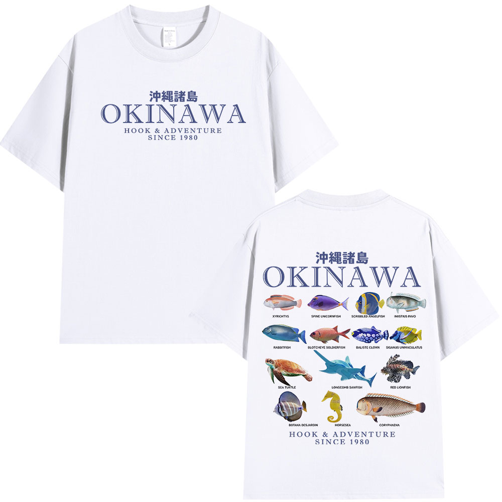 Okinawa Ocean Fish T Shirt Sea - огляд і ціна Japanese Women Lifestyle