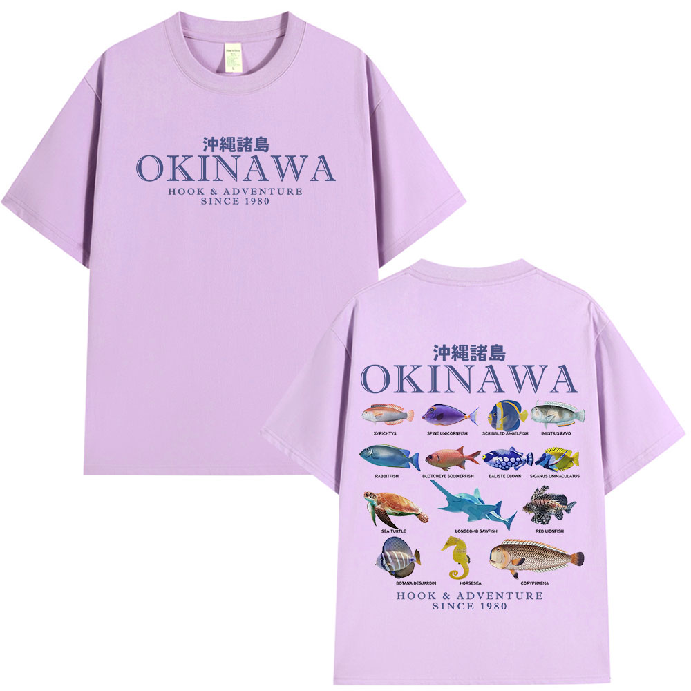 Okinawa Ocean Fish T Shirt Sea - огляд і ціна Japanese Women Lifestyle