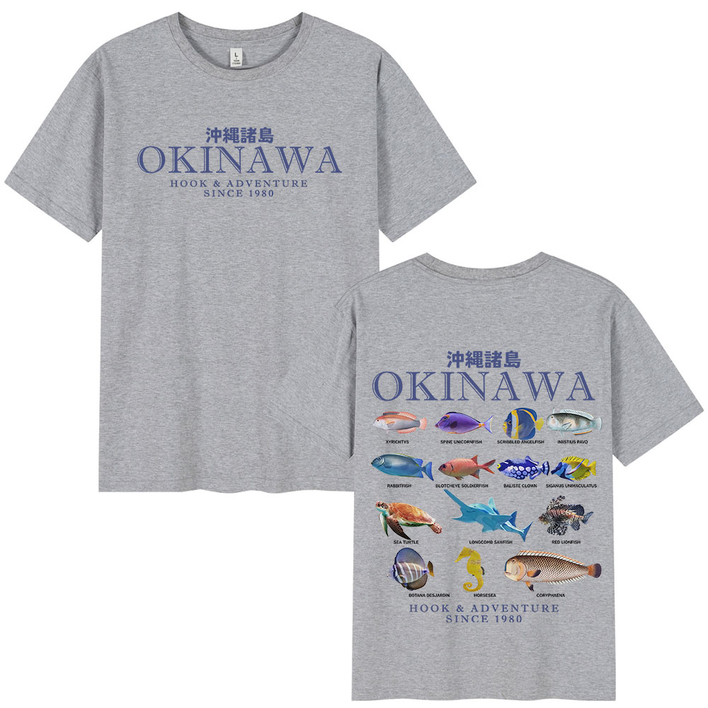 Okinawa Ocean Fish T Shirt Sea - огляд і ціна Japanese Women Lifestyle