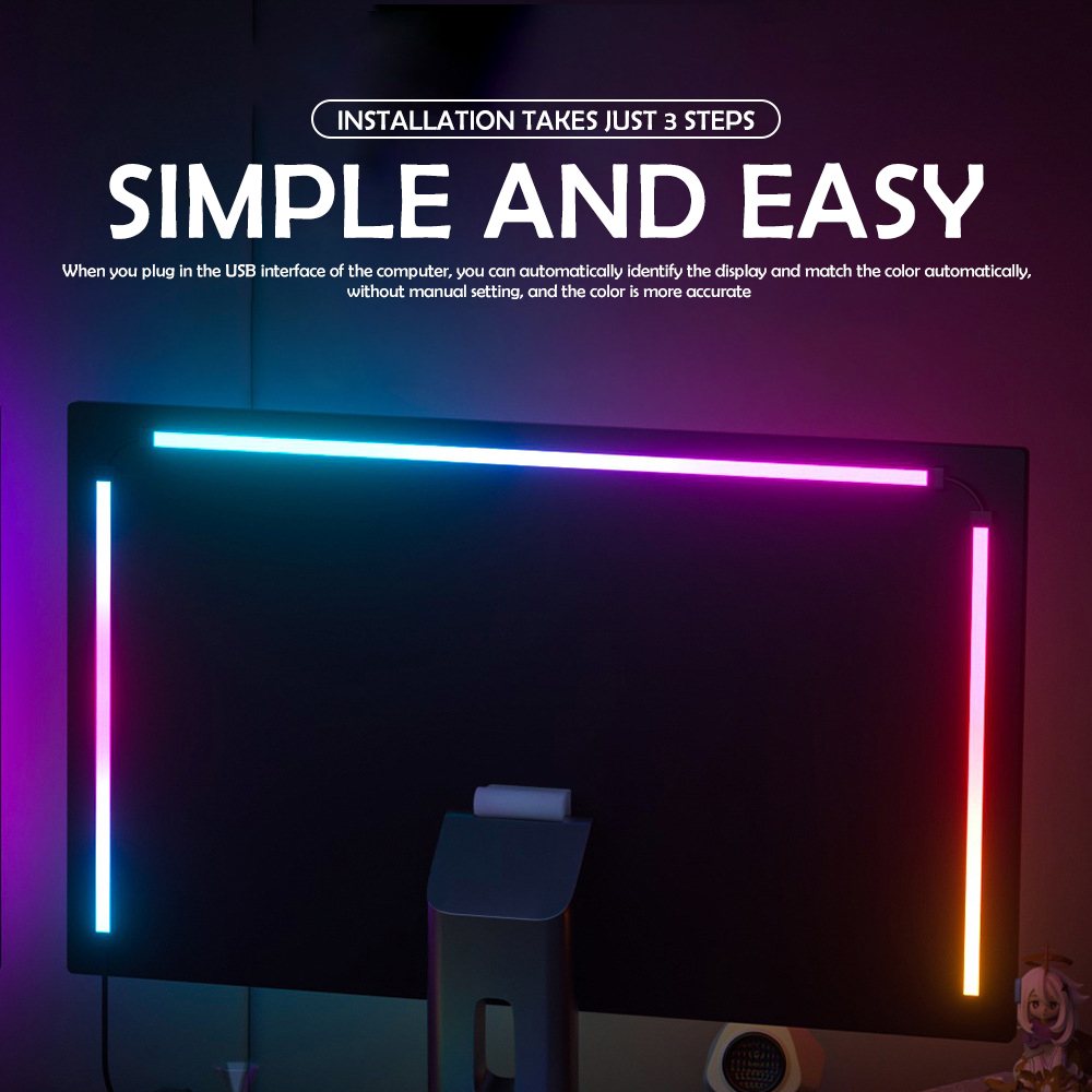 RGB Gaming Lights Strip Monito - огляд і ціна Philips Bulb Hue