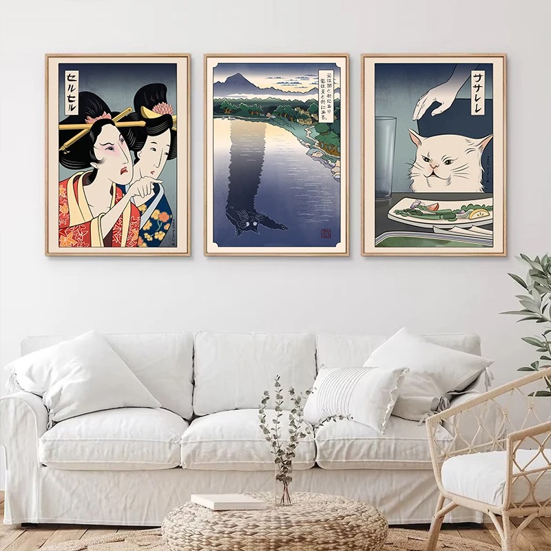 Japanese Ukiyoe Style Poster P - огляд і ціна Japanese Women Lifestyle