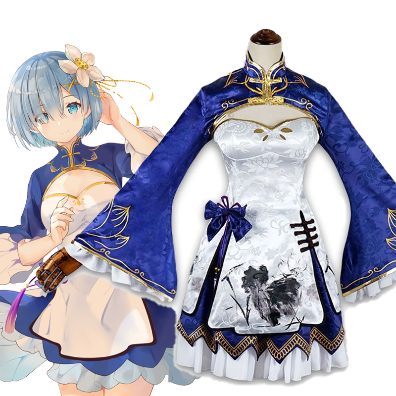Rem Ram Cosplay Cheongsam Anim - огляд і ціна Japanese Women Lifestyle