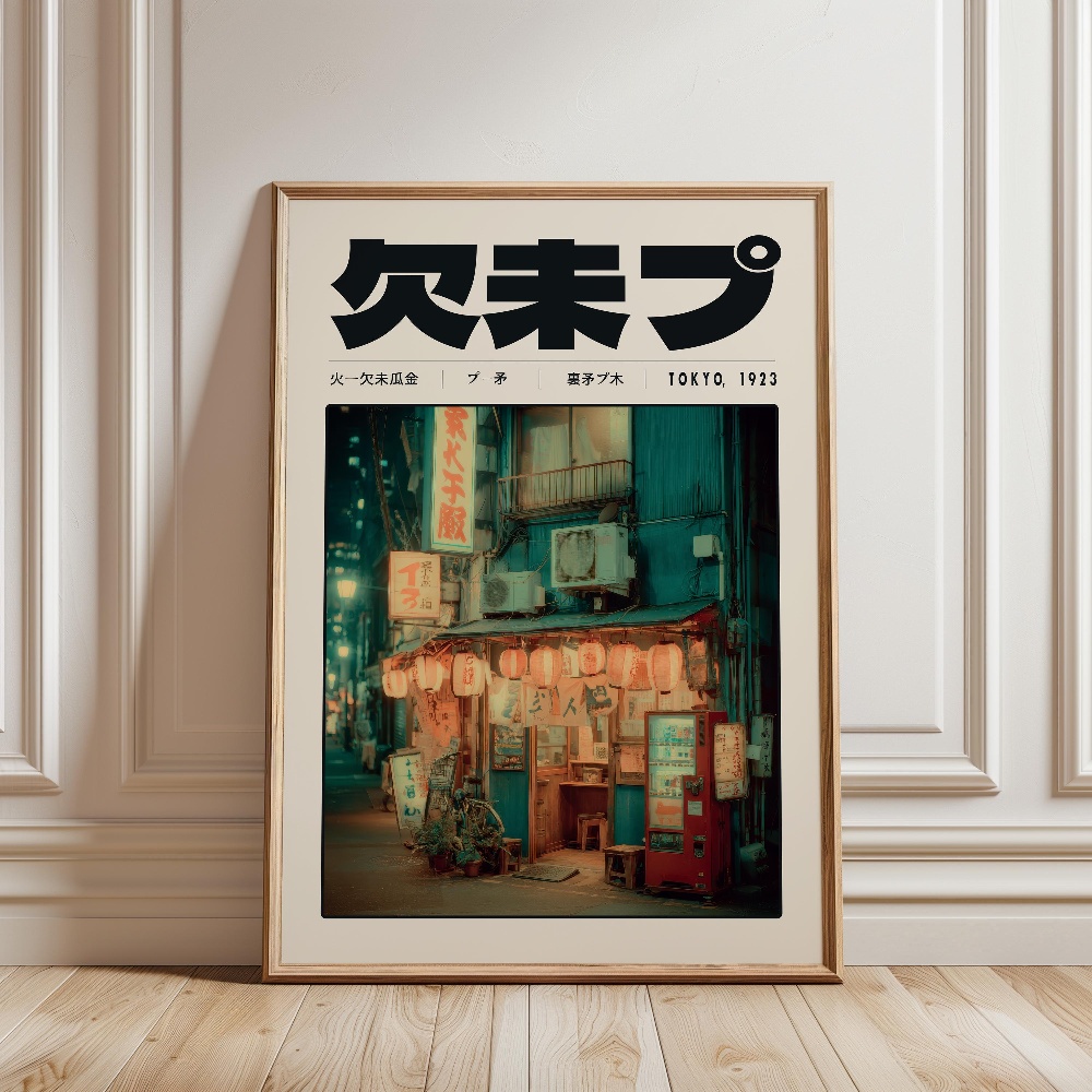 Japanese Retro Vaporwave Poste - огляд і ціна Japanese Lifestyle Culture